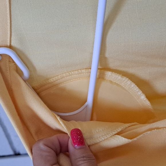 Sag Harbor Yellow 2 Button Closure Blazer Jacket. Size 20 NWOT - Picture 8 of 10